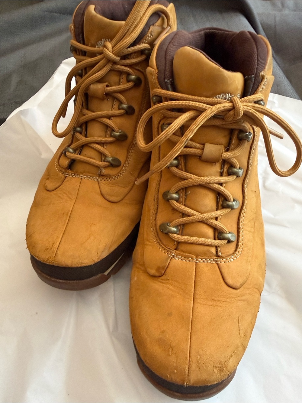 Timberland Men's Brown Lace-Up Hiking Boots
